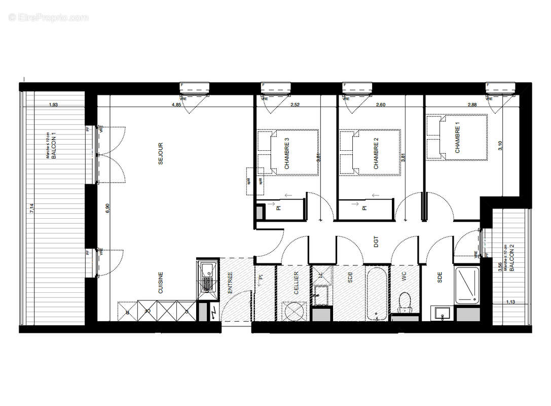 Appartement à PIBRAC