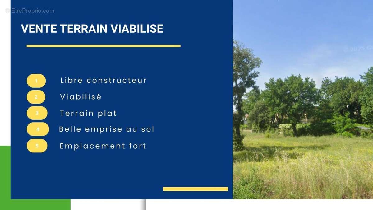 Terrain à BOLLENE