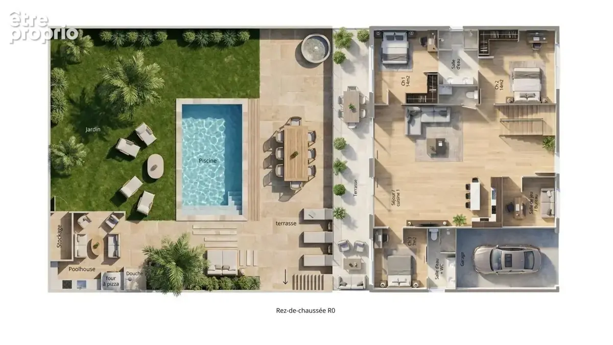 Exclusivité - Beau terrain complanté de 422m² au coeur de Montchat - photo 3