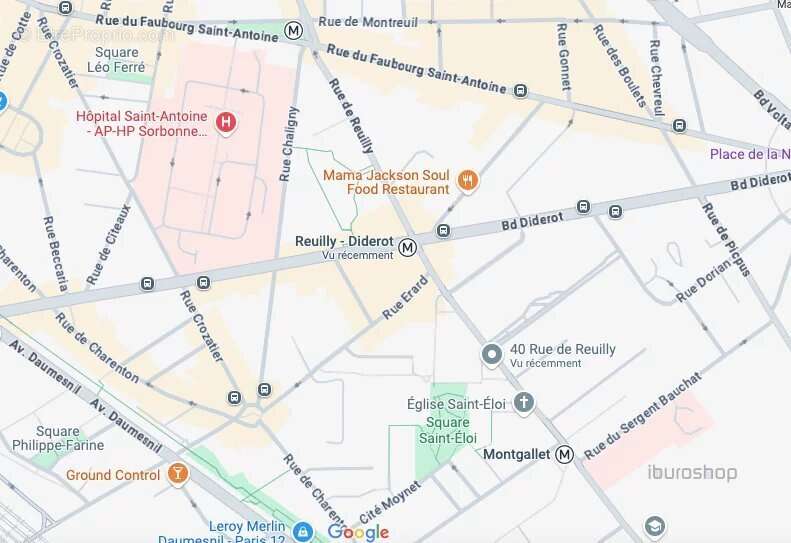 Commerce à PARIS-12E