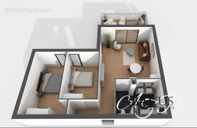 Appartement 65 m² à Guethary  - photo 5