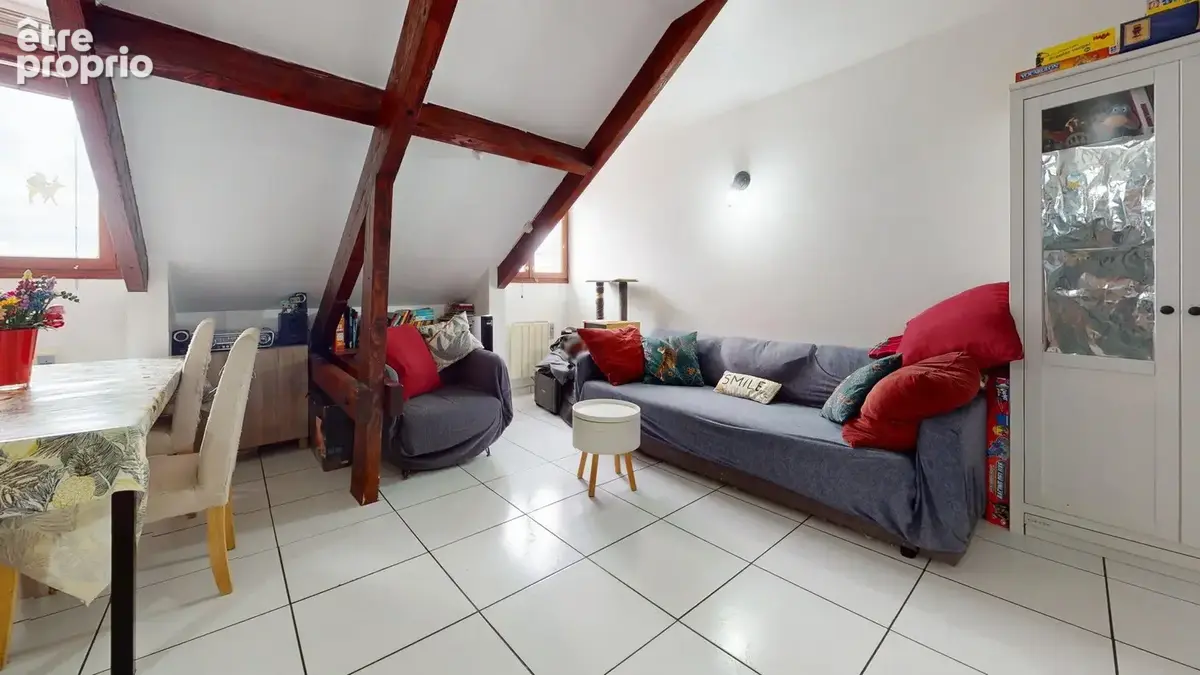 Duplex f3 à 350 m du rer b de drancy - photo 3