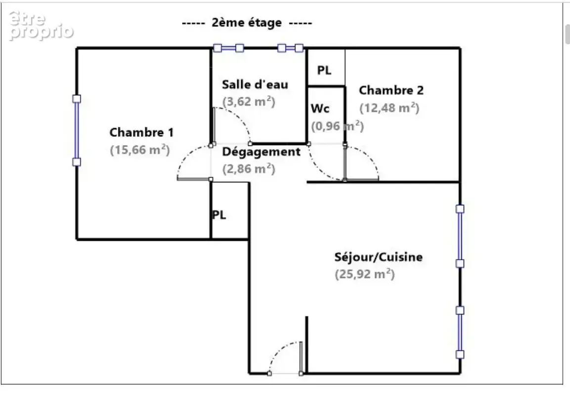 Neuilly-sur-Seine   Quartier Inkermann  3 pièces de 62 m2  Lumineux, traversant et idéalement situé dans un - photo 3