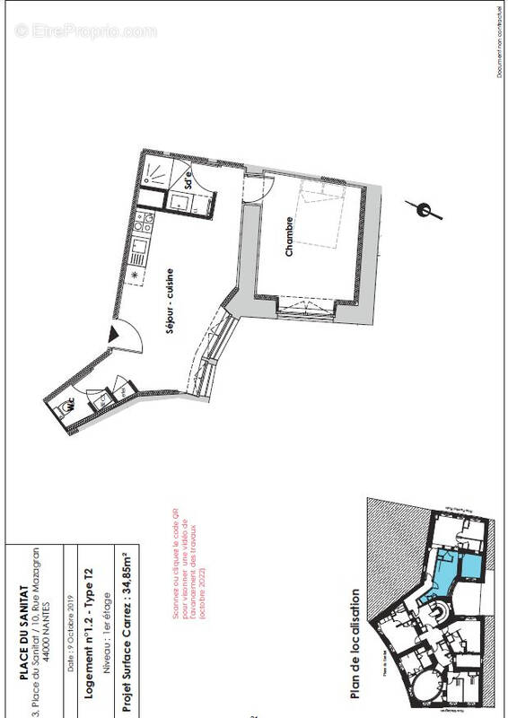 Appartement à NANTES