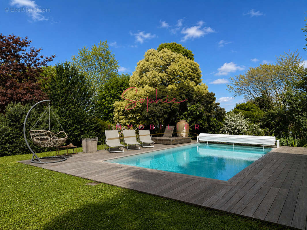 A 15 min de St Emilion, maison en pierre de 260 m2 avec 5 chambres ... - photo 4