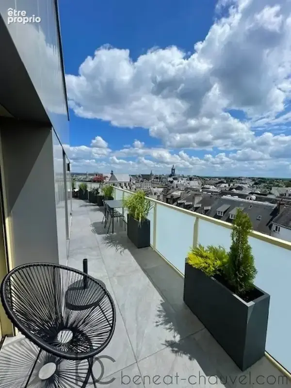 Appartement T4 Dernier Étage Vannes Centre-Ville - Terrasse, Vue Dégagée & Parking Double - photo 1