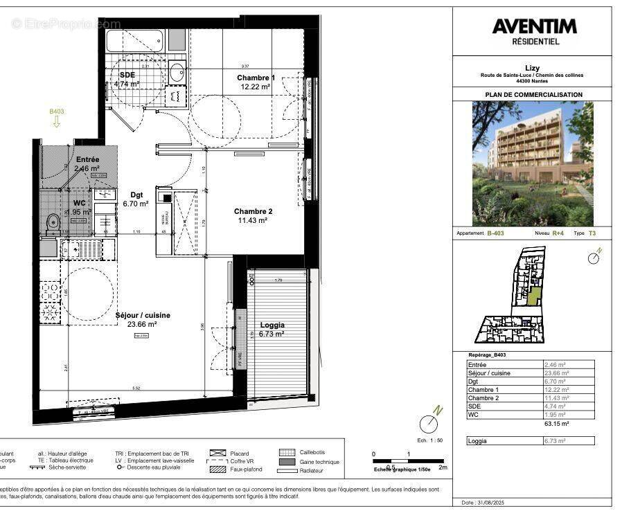 Photo 1 - Appartement à NANTES
