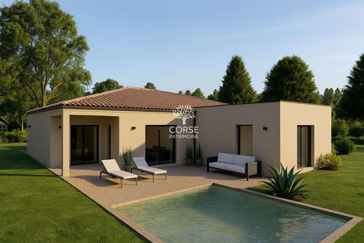 Villa T4 avec piscine et garage proche de la mer - photo 2