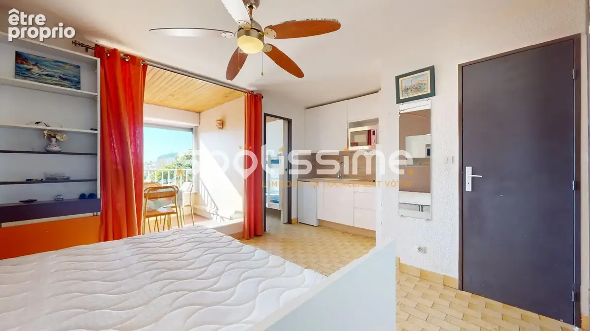 CAP D'AGDE, Falaises - Studio cabine avec loggia et Parking Privé dans résidence sécurisée - photo 10