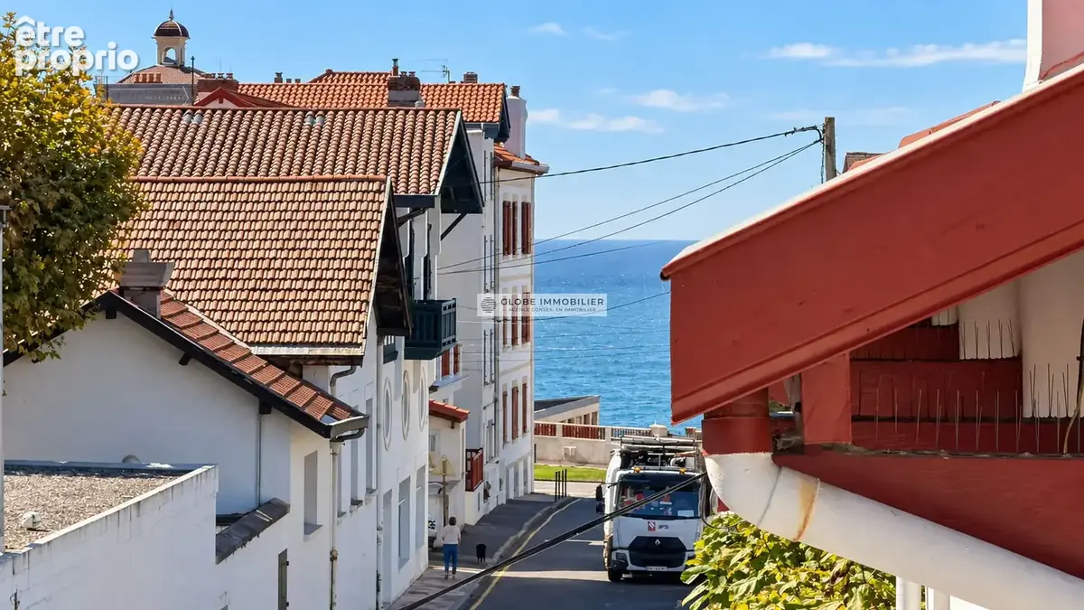 Exeptionnel biarritz beaurivage lumineux t3 traversant terrasse avec aperçu océan poss  achat garage - photo 4