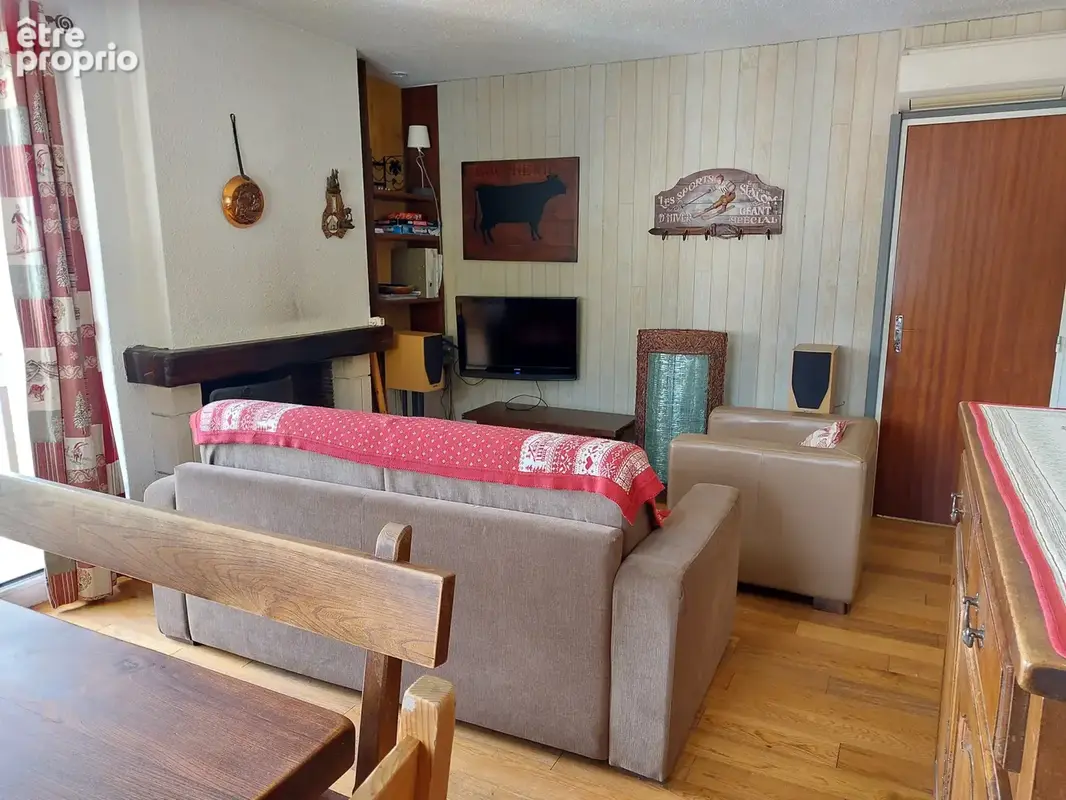 Pla d'Adet Appartement T2 cabine 8 couchages de 43,72m2 avec cellier et casier à skis - photo 3