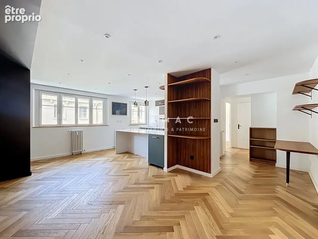 Lyon 7 jean mace - appartement type 3 80m2 refait a neuf etage eleve prestations haut de gamme - photo 11