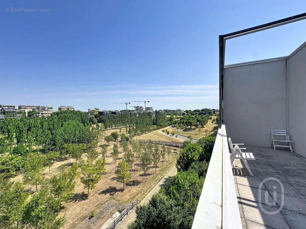 Montpellier - port marianne t4 dernier etage - terrasse 72 m² - garage - photo 16