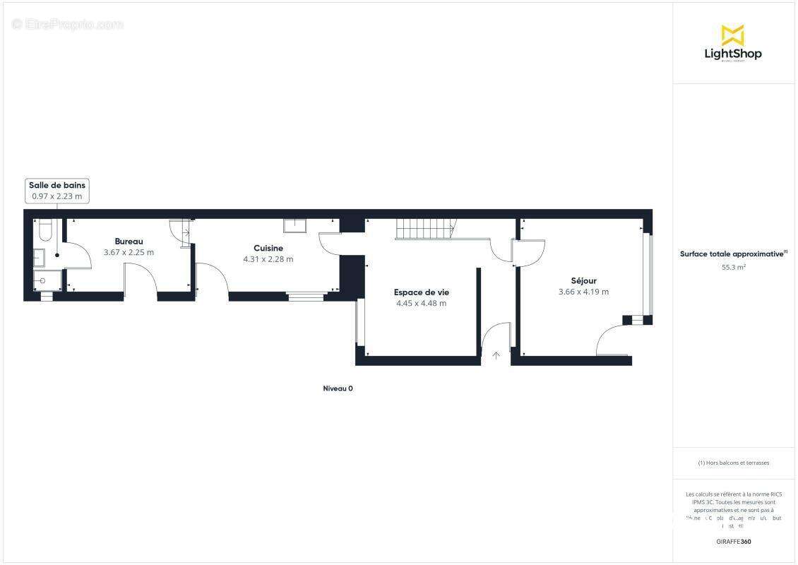 Duplex (type appartement-maison) de 5 pièces de 83 m2 avec cave et parking - Quartier Saint-Donatien à Nantes - photo 19