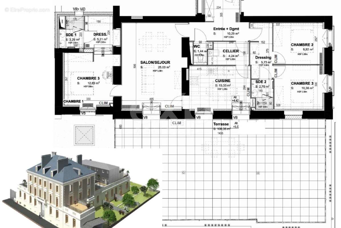 Appartement à MONT-DE-MARSAN