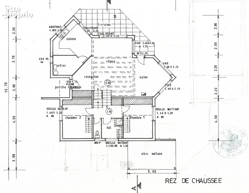 Maison T7 de 135.47 m2 avec piscine et annexes sur terrain de 1053 m2, 07500 GUILHERAND-GRANGES - photo 23