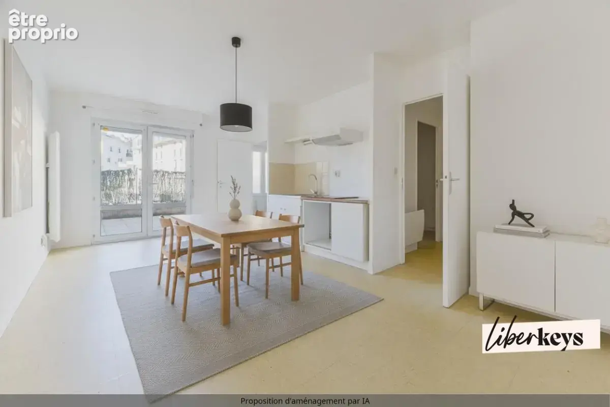 Appartement T2 avec Terrasse - Place René Bouhier Nantes - photo 2