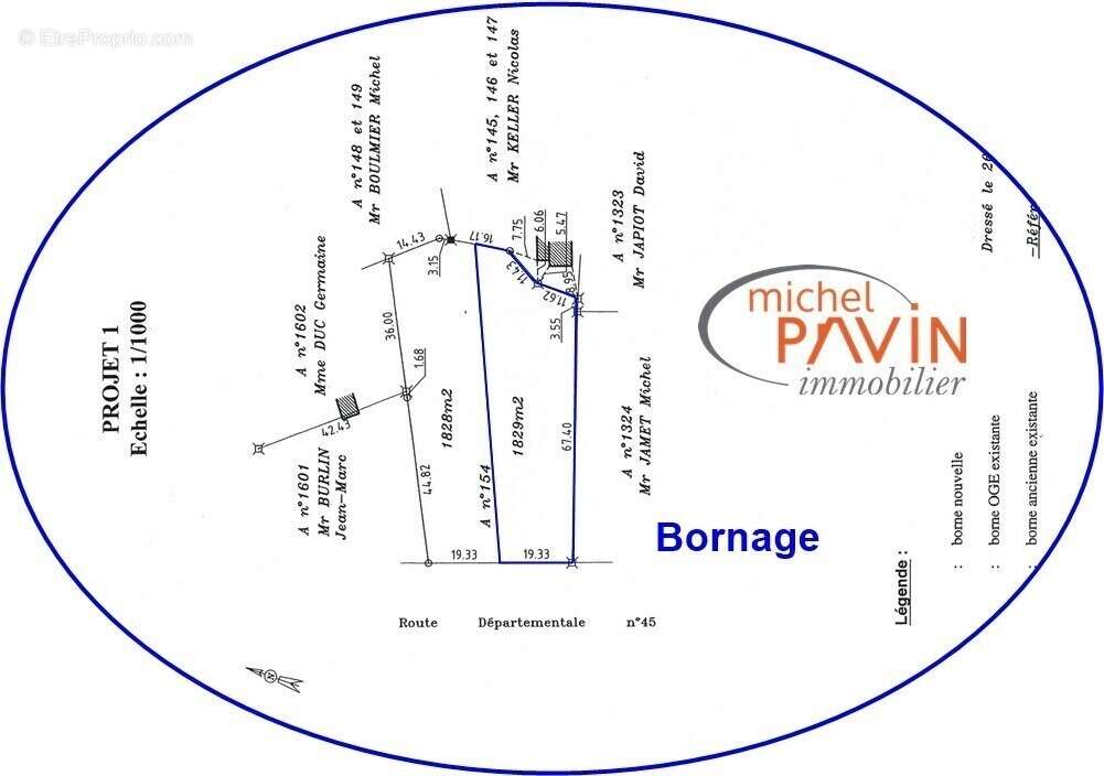 Terrain à JOUET-SUR-L&#039;AUBOIS
