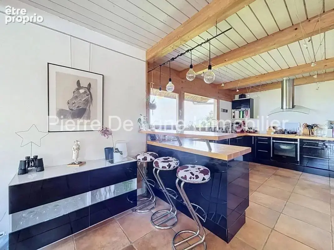 Trévignin – Maison d'exception en ossature bois avec vue dominante, piscine et panorama sur les montagnes - photo 10