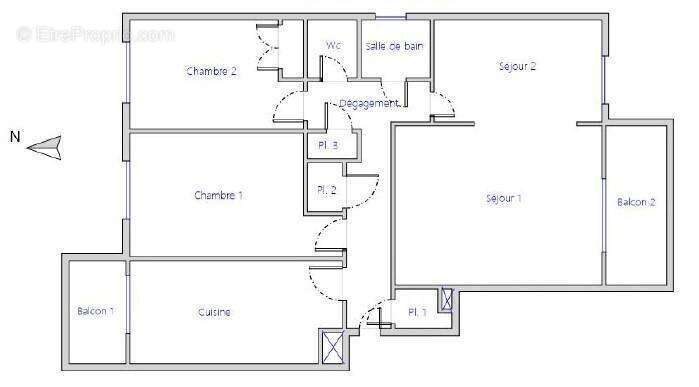 Appartement à LYON-3E