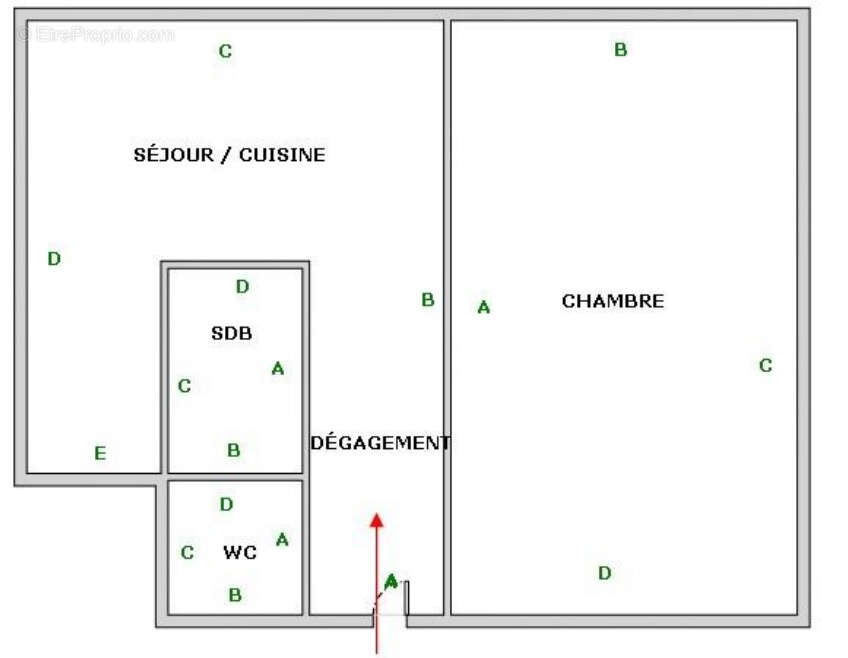 Appartement à COURBEVOIE