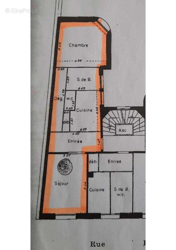 Appartement 49m² à asnières-sur-seine - photo 2