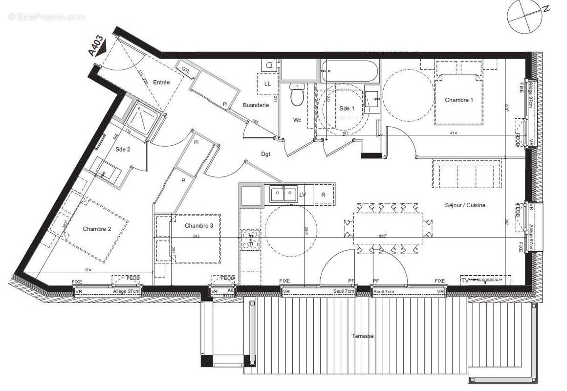Appartement à LES GETS