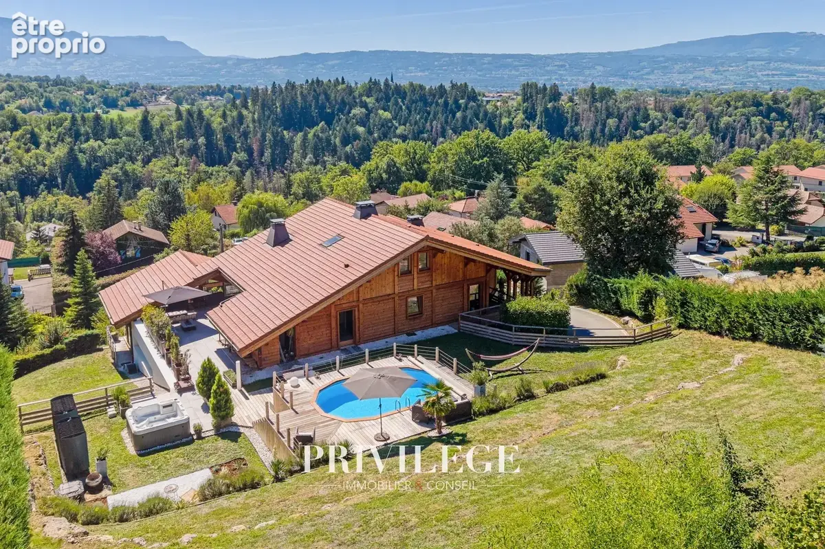 Propriété d’exception avec piscine intérieure, sauna, vue panoramique et gîte indépendant aux portes de Genève - photo 37