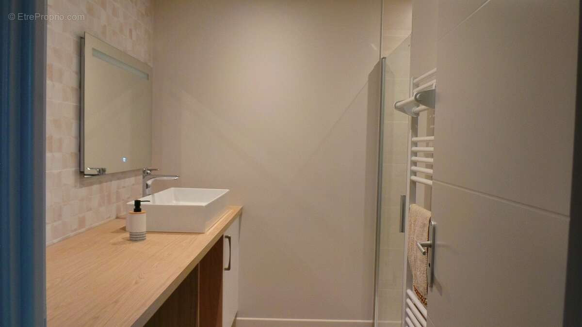 Salle d'eau - Appartement à ALBENS