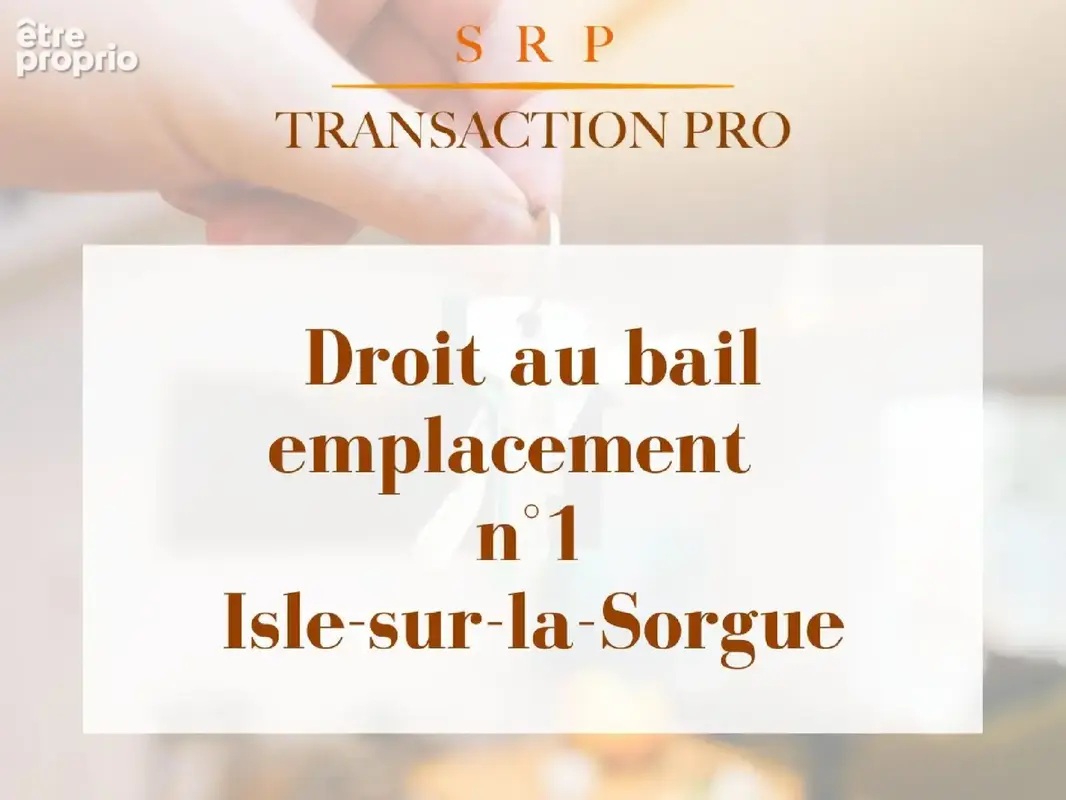 Photo Commerce à L'isle-Sur-La-Sorgue au prix de 19 200€