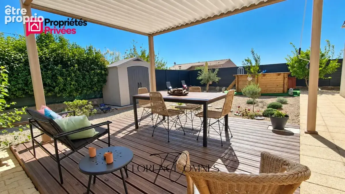 EXCLUSIVITE à LAURE-MINERVOIS - Maison plain pied 81m2, 2 chambres, jardin, piscine - photo 2