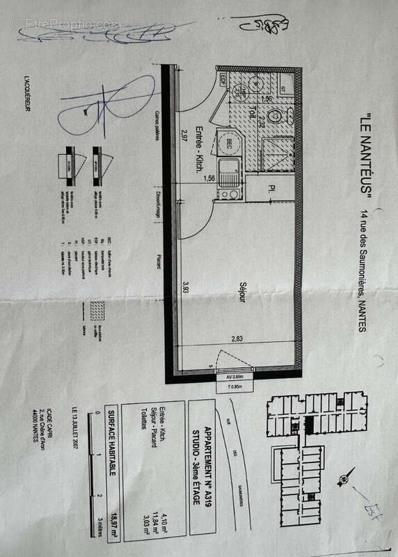 Appartement à NANTES