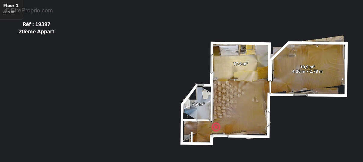 Appartement à PARIS-20E