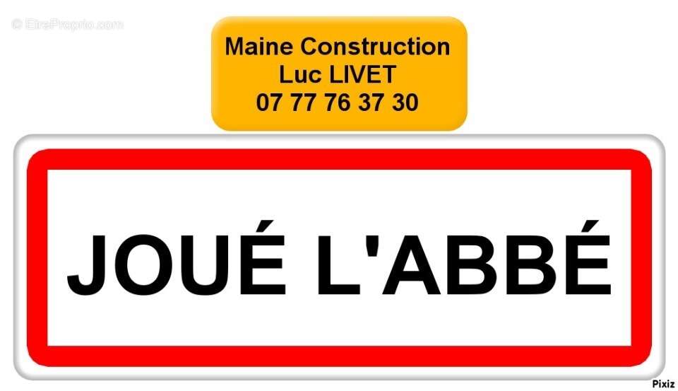 Terrain à JOUE-L'ABBE