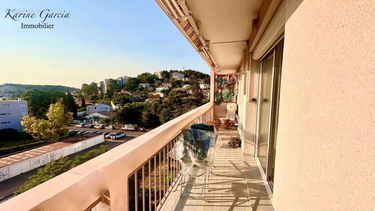 Toulon valbertand - appartement  4 pièces  - superficie  72m² - - photo 7