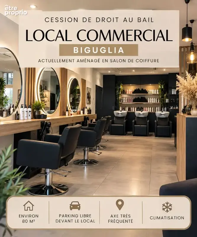 Commerce à BIGUGLIA