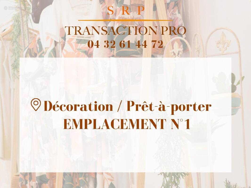 Commerce à L'ISLE-SUR-LA-SORGUE