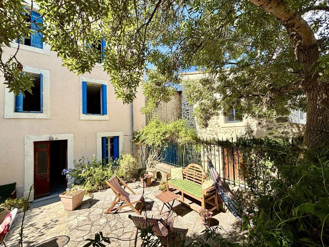 Une oasis privée : une magnifique maison en pierre restaurée au cœur du Minervois - photo 2