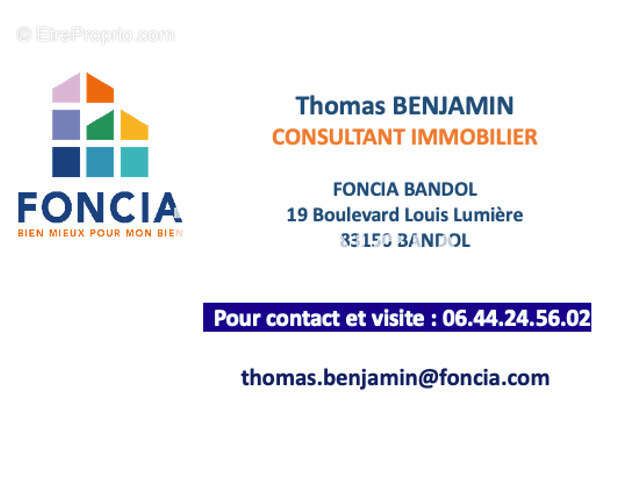 Appartement à BANDOL