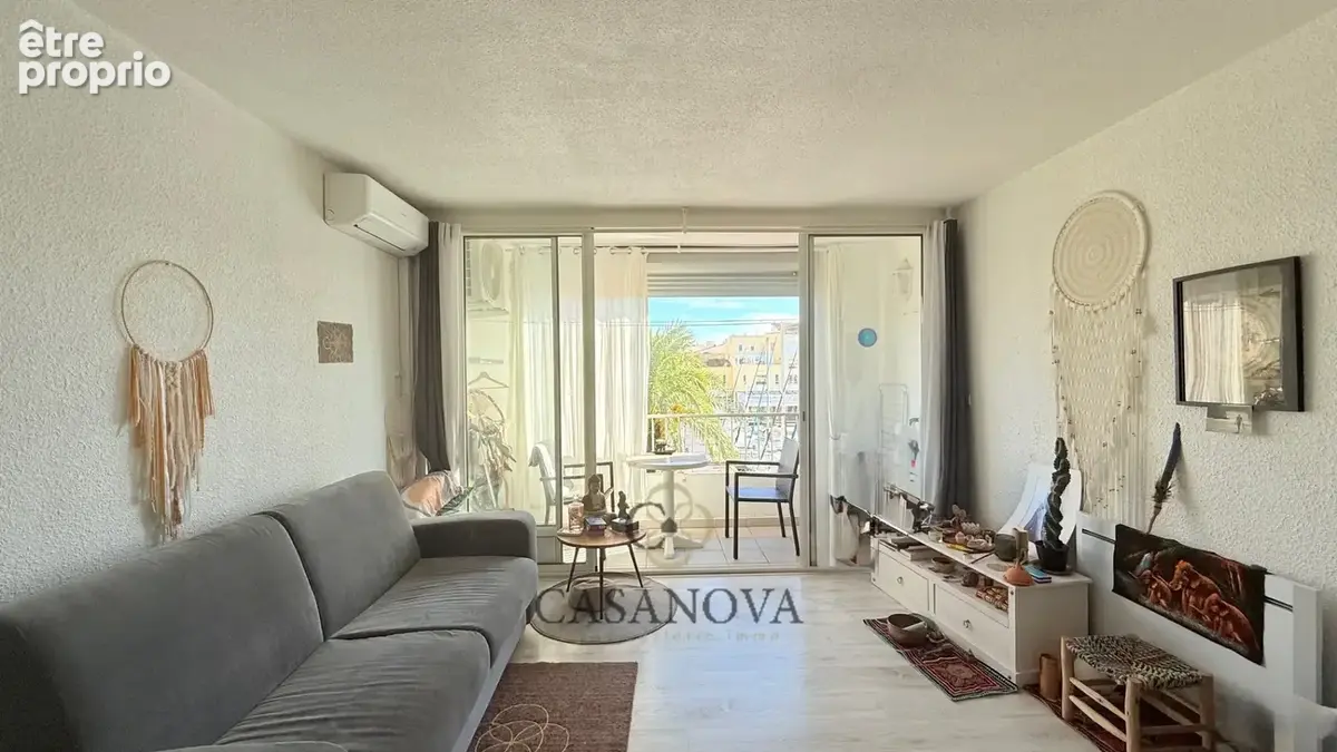 Appartement lumineux sur le port au Cap d'Agde  climatisation et emplacement prémium - photo 8