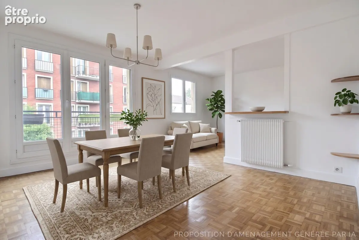 Appartement 66 m² à Issy-Les-Moulineaux  - photo 1