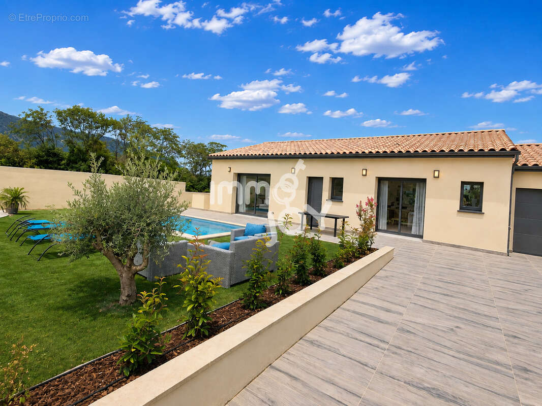 Maison t4 a vendre a barbaira aude - photo 2