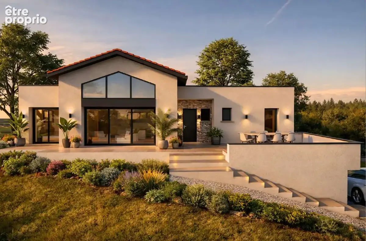 À simandres,  maison neuve avec vue imprenable - photo 1