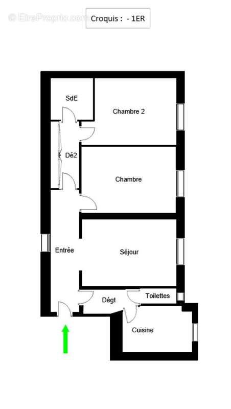 Paris 11ᵉ – avenue philippe-auguste – appartement 3 pièces de 62,06 m² à rénover – ascenseur et cave - photo 17