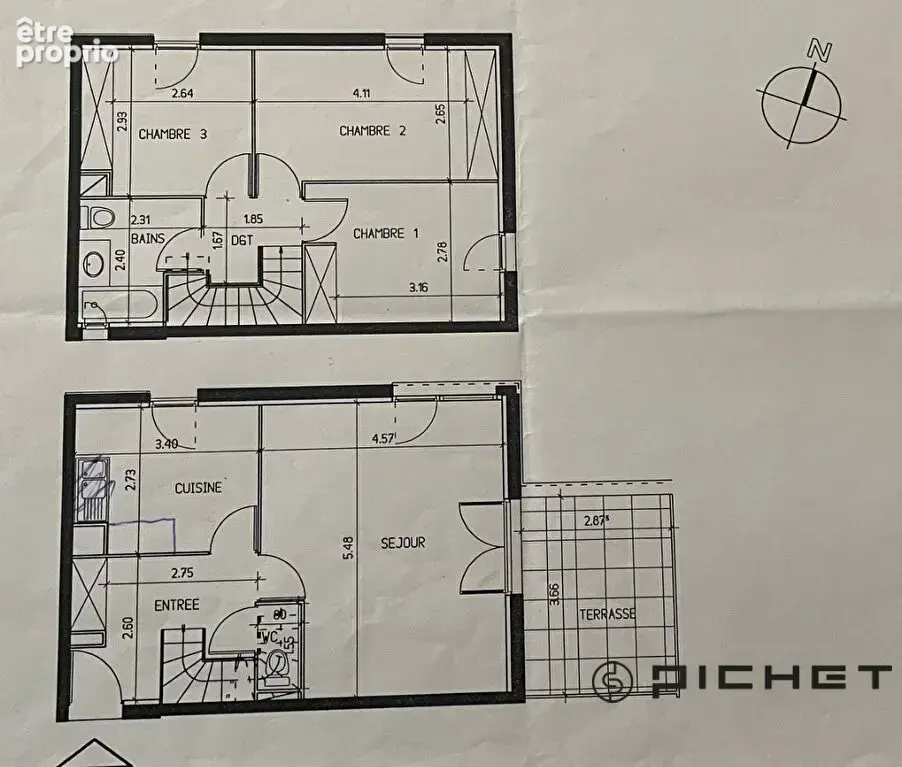 Mermoz -  Appartement  T4 - photo 8