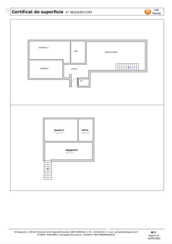 Appartement à MARSEILLE-2E
