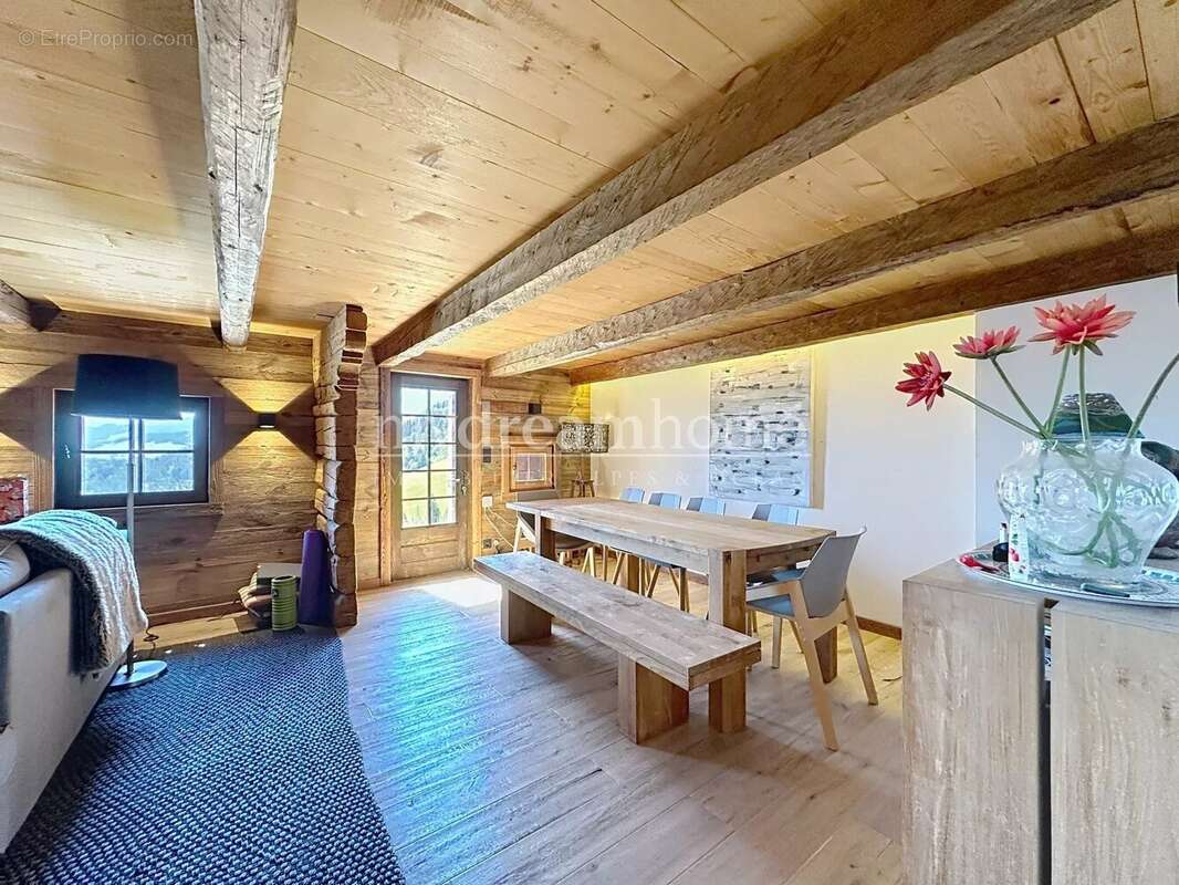 Rare ! exclusivite : chalet d alpage vue mont blanc sur les hauteurs de saint nicolas la chapelle (73590) - photo 7