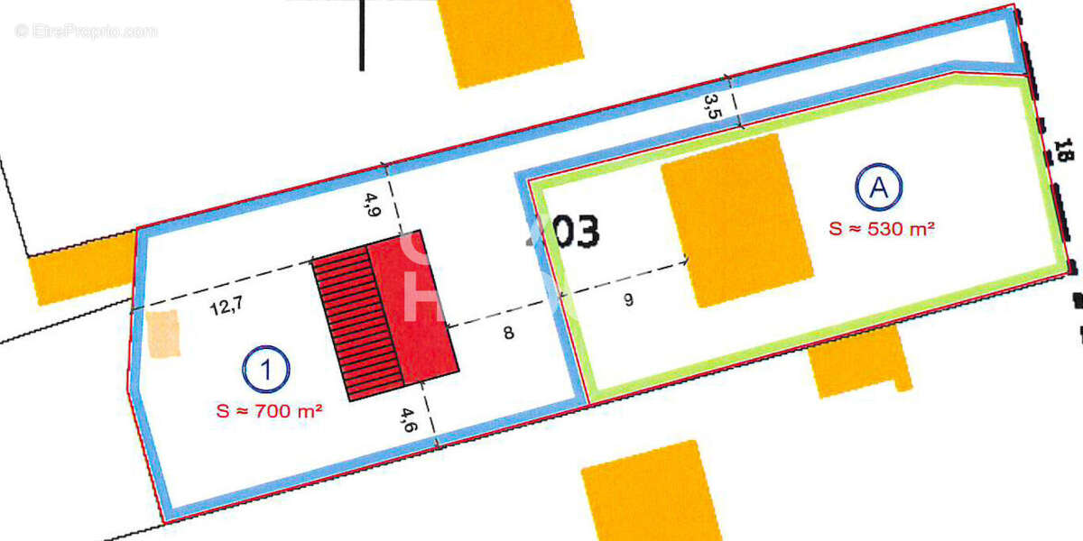 Terrain à MONTLHERY
