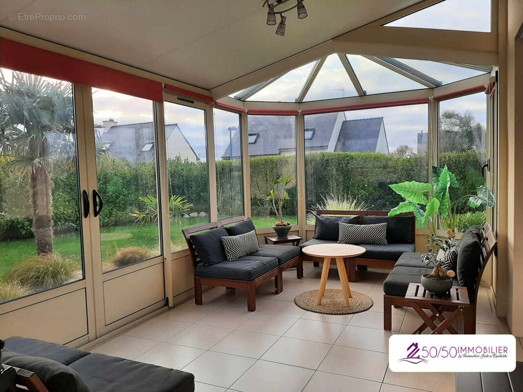 veranda LAMOUR - Maison à GUISSENY