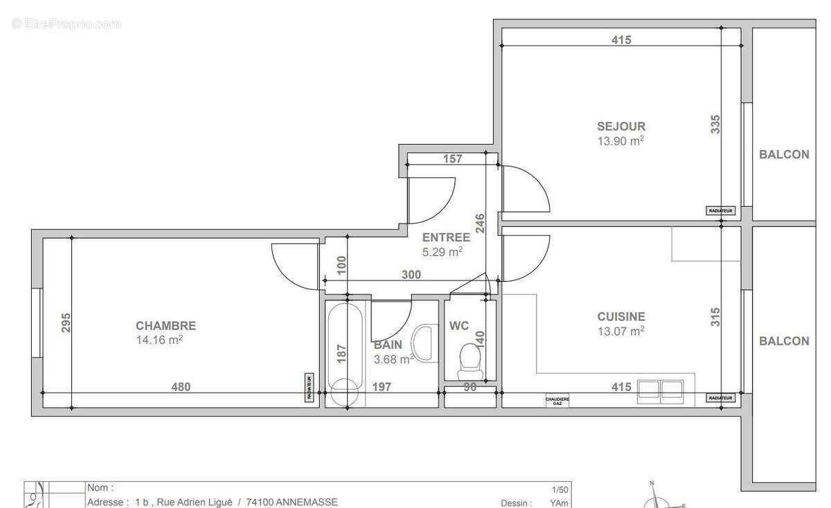 Appartement à ANNEMASSE